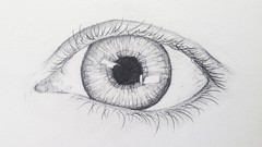  -  How to draw a realistic eye 